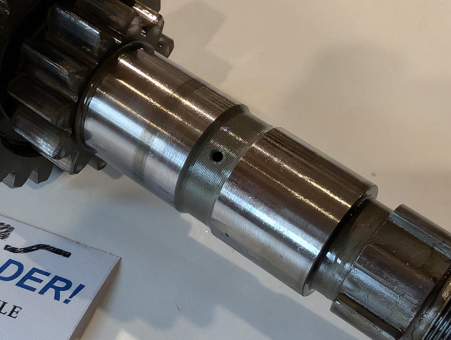 Yamaha XT600 43F Getriebehauptwelleneinheit 34L-17411-00 5.Gangrad defekt gebraucht