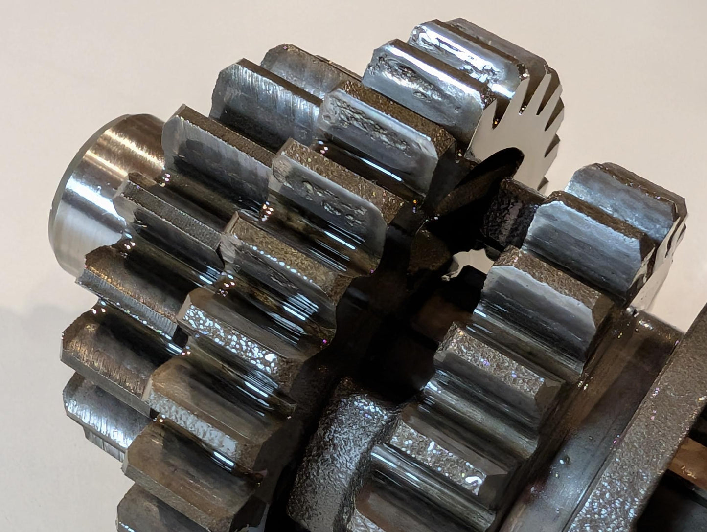 Yamaha XT600 43F Getriebehauptwelleneinheit 34L-17411-00 5.Gangrad defekt gebraucht