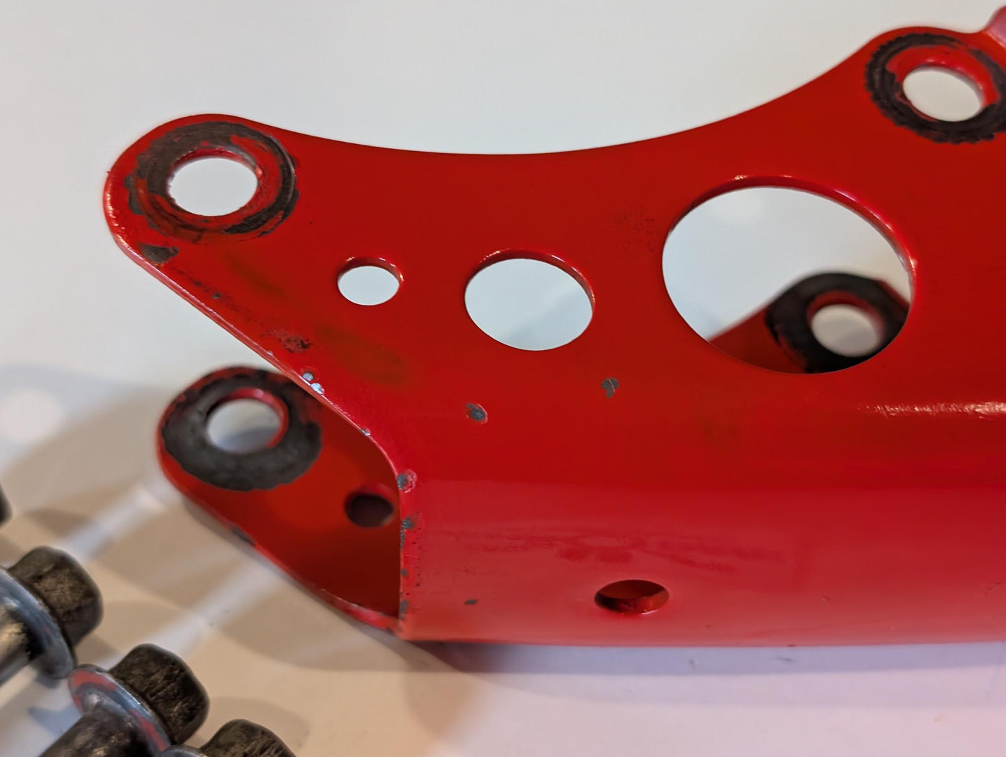 Yamaha XT600 43F Motorhalter Motorstütze Halterung Rahmen 34L-21316-00 inkl. Schrauben gebraucht