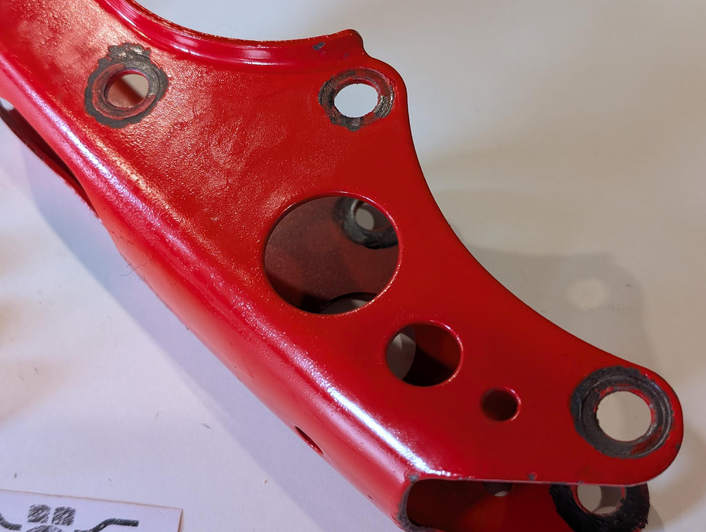 Yamaha XT600 43F Motorhalter Motorstütze Halterung Rahmen 34L-21316-00 inkl. Schrauben gebraucht