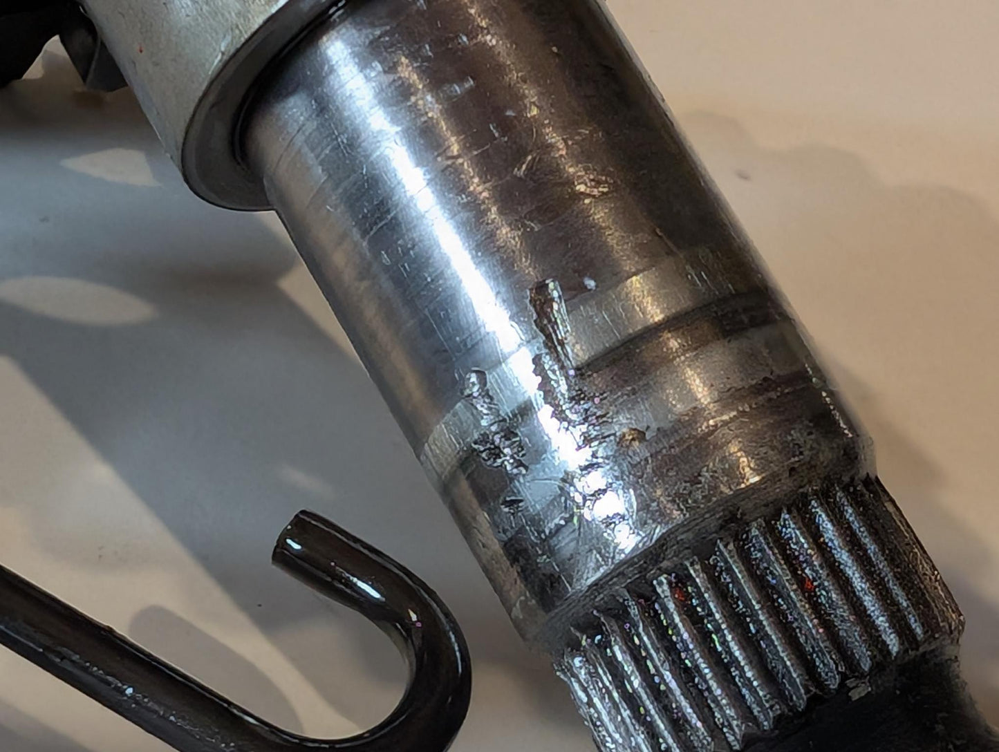 Yamaha XT600 43F Kickstarterwelle 5Y1-15660-01 Freilauf inkl. Zahnrad 34K-15641-00 Feder 90508-32529 gebraucht