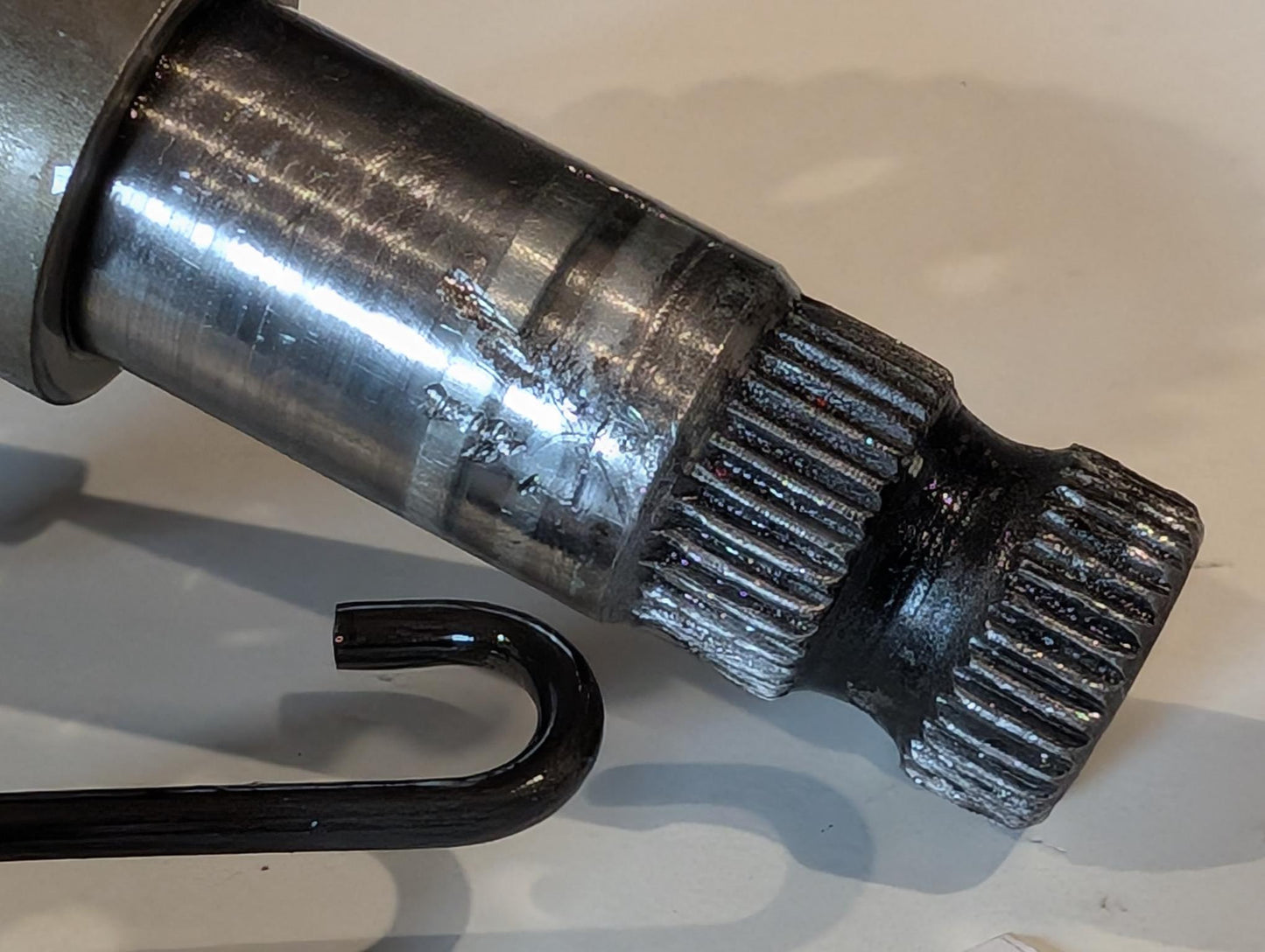 Yamaha XT600 43F Kickstarterwelle 5Y1-15660-01 Freilauf inkl. Zahnrad 34K-15641-00 Feder 90508-32529 gebraucht