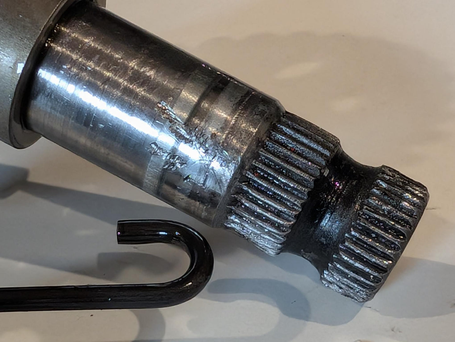 Yamaha XT600 43F Kickstarterwelle 5Y1-15660-01 Freilauf inkl. Zahnrad 34K-15641-00 Feder 90508-32529 gebraucht