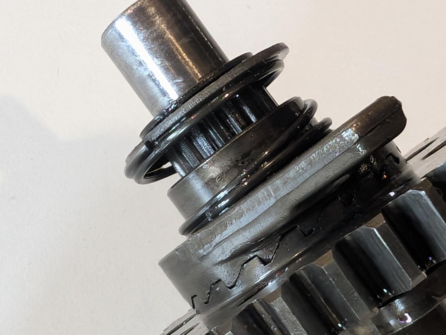 Yamaha XT600 43F Kickstarterwelle 5Y1-15660-01 Freilauf inkl. Zahnrad 34K-15641-00 Feder 90508-32529 gebraucht