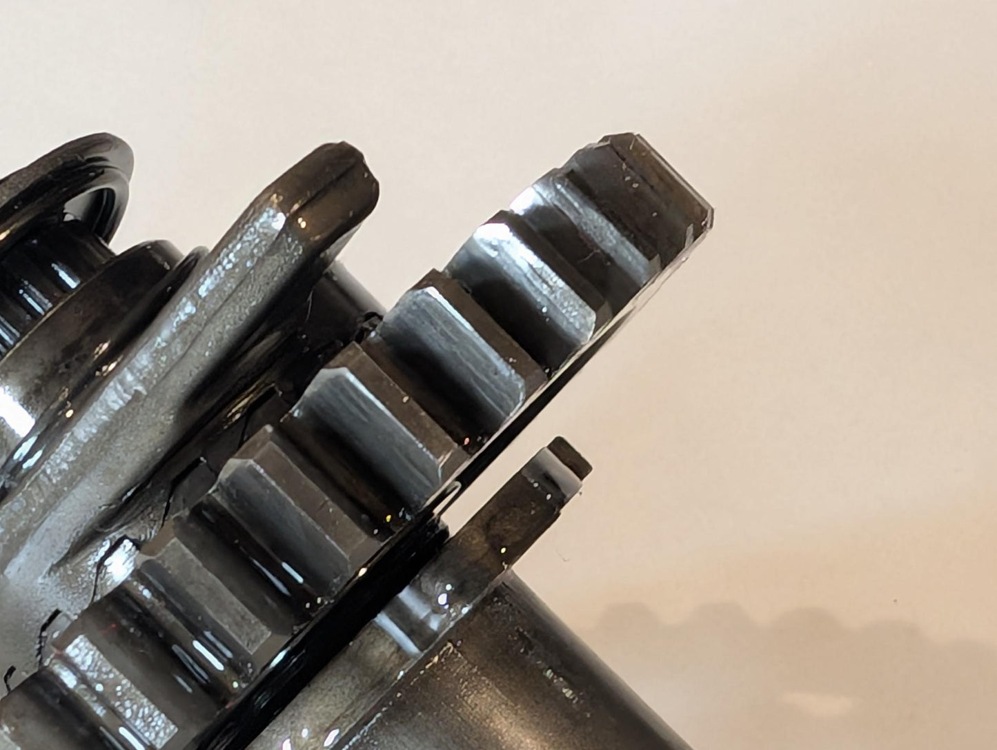 Yamaha XT600 43F Kickstarterwelle 5Y1-15660-01 Freilauf inkl. Zahnrad 34K-15641-00 Feder 90508-32529 gebraucht