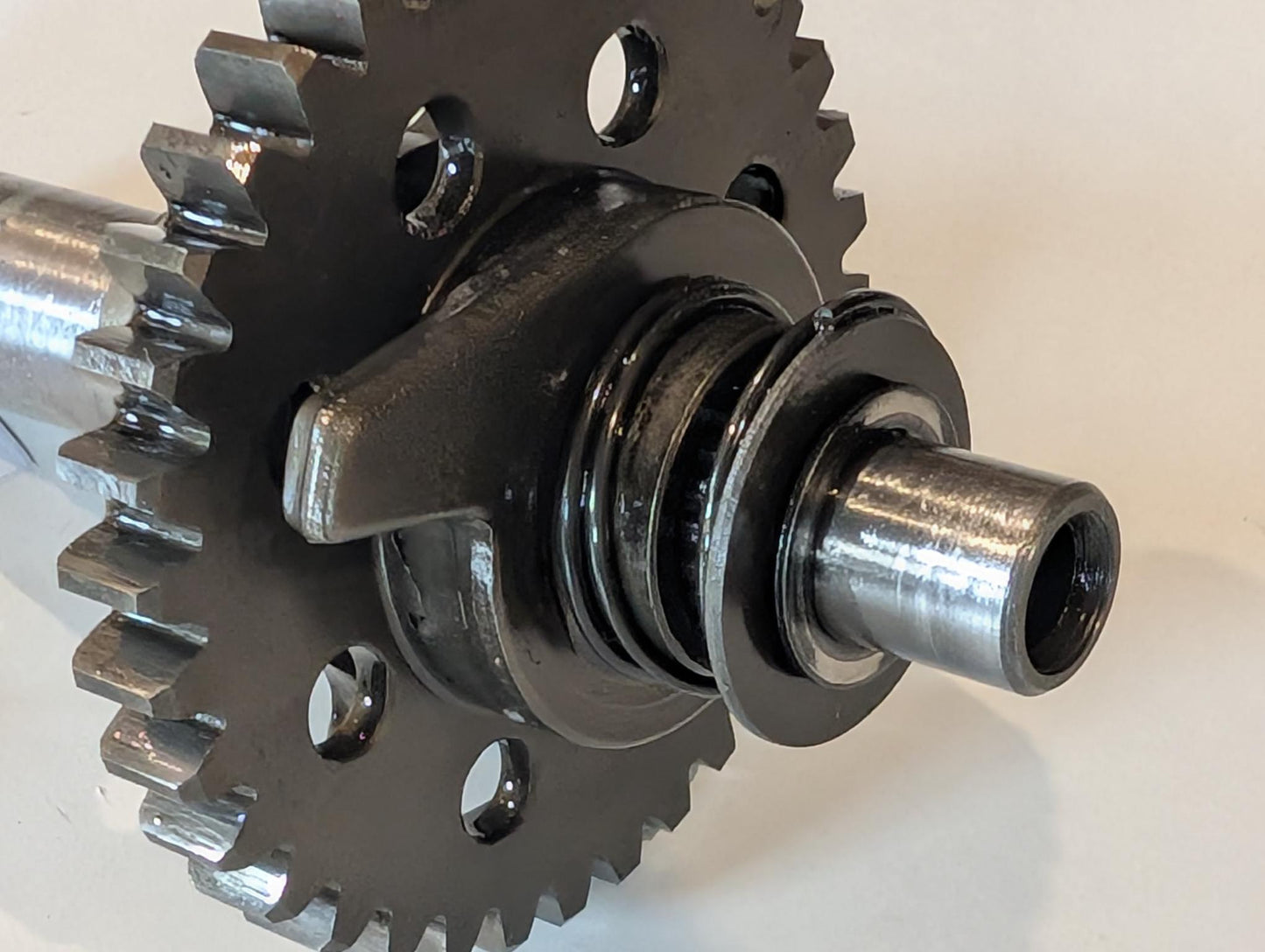 Yamaha XT600 43F Kickstarterwelle 5Y1-15660-01 Freilauf inkl. Zahnrad 34K-15641-00 Feder 90508-32529 gebraucht