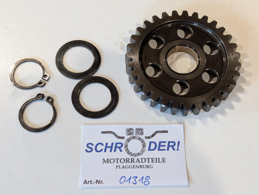 Yamaha XT600 43F Zwischenzahnrad 5Y1-15651-01 Zwischenrad Zahnrad Anlasserfreilauf Kickstarter gebraucht