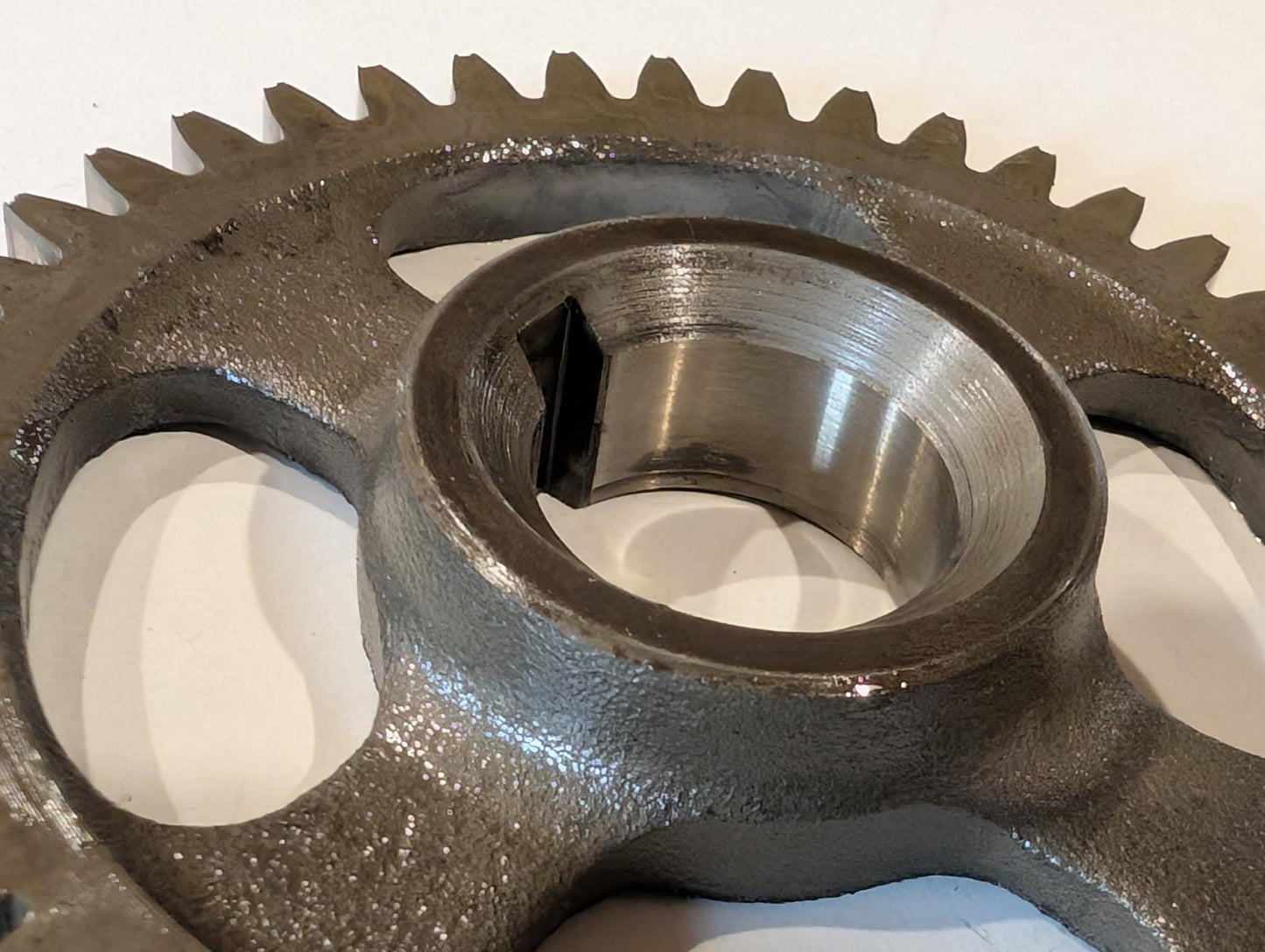 Yamaha XT600 43F Zahnrad Nebengetriebe 5Y1-11531-00 Ausgleichswelle Platte 34K-11145-00 gebraucht