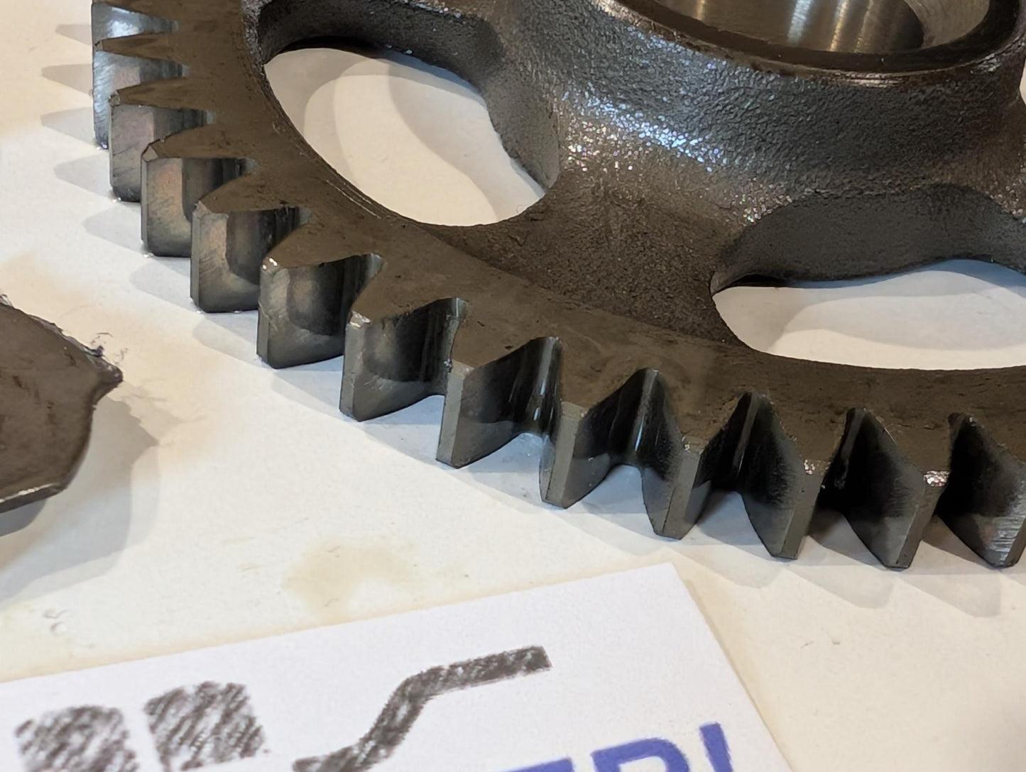 Yamaha XT600 43F Zahnrad Nebengetriebe 5Y1-11531-00 Ausgleichswelle Platte 34K-11145-00 gebraucht