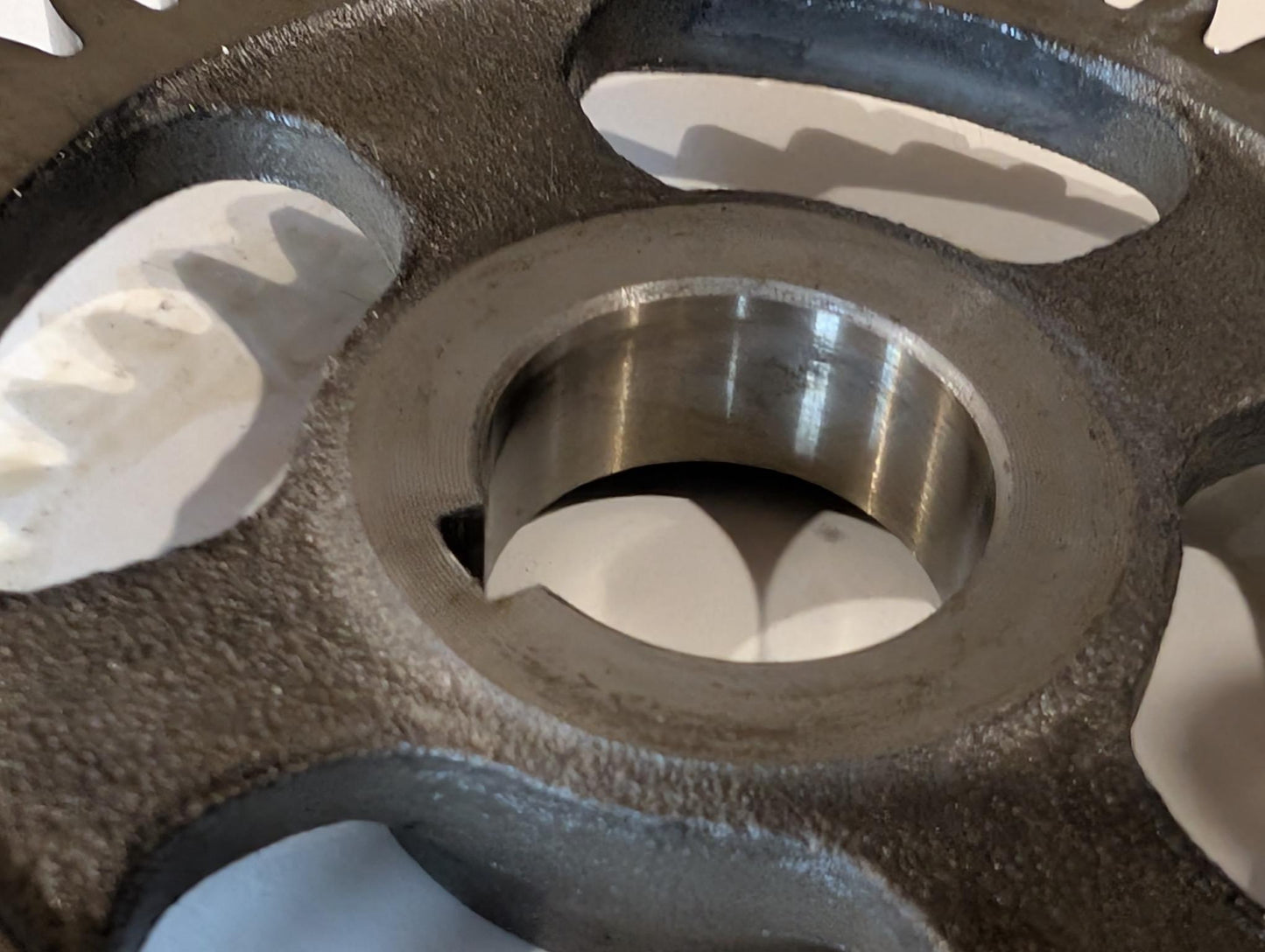 Yamaha XT600 43F Zahnrad Nebengetriebe 5Y1-11531-00 Ausgleichswelle Platte 34K-11145-00 gebraucht