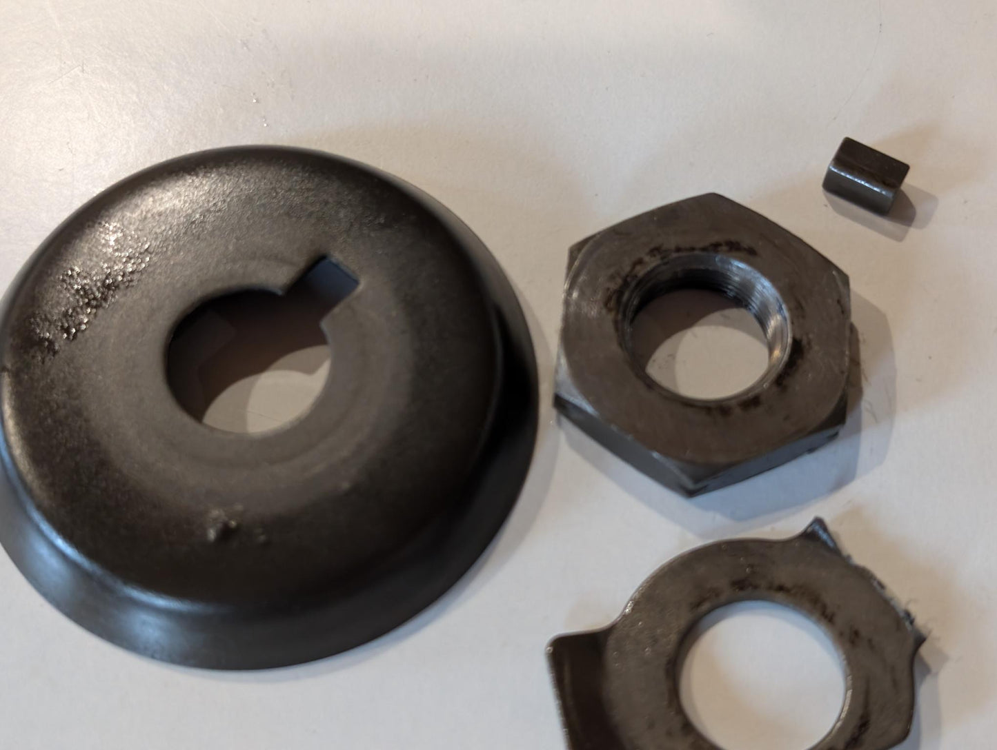 Yamaha XT600 43F Zahnrad Nebengetriebe 5Y1-11531-00 Ausgleichswelle Platte 34K-11145-00 gebraucht