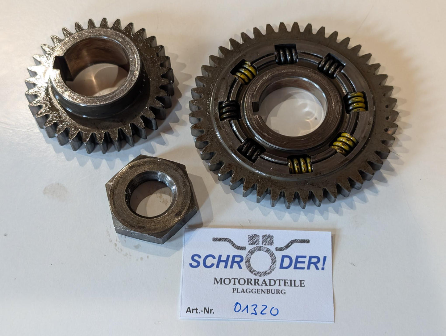 Yamaha XT600 43F Zahnrad Primärantrieb 34K-11536-01 Antriebsrad Ausgleichswelle 34K-16111-00 gebraucht