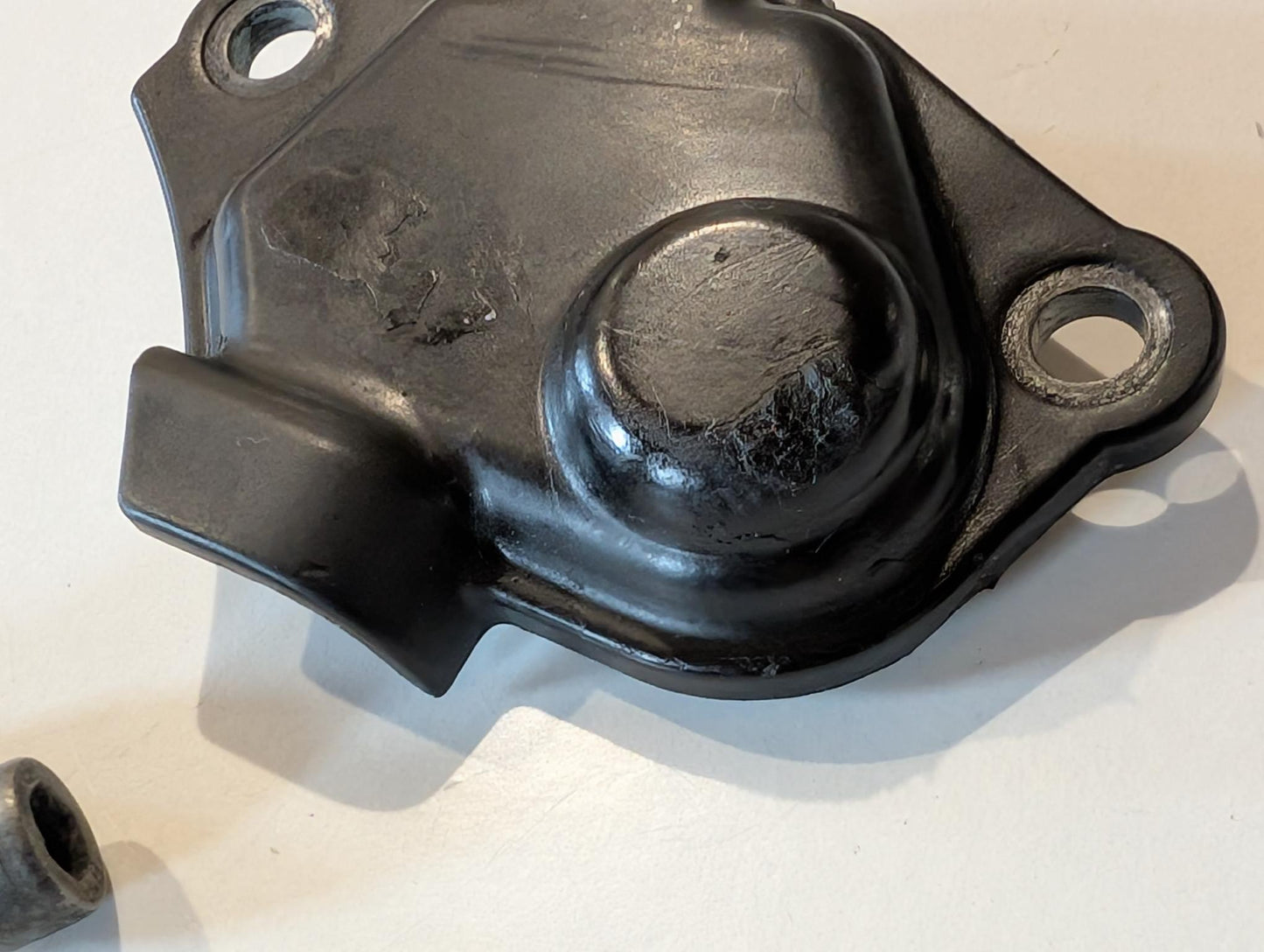 Yamaha XT600 43F Dekompressionsdeckel 5Y1-15417-01 schwarz mit Schrauben gebraucht