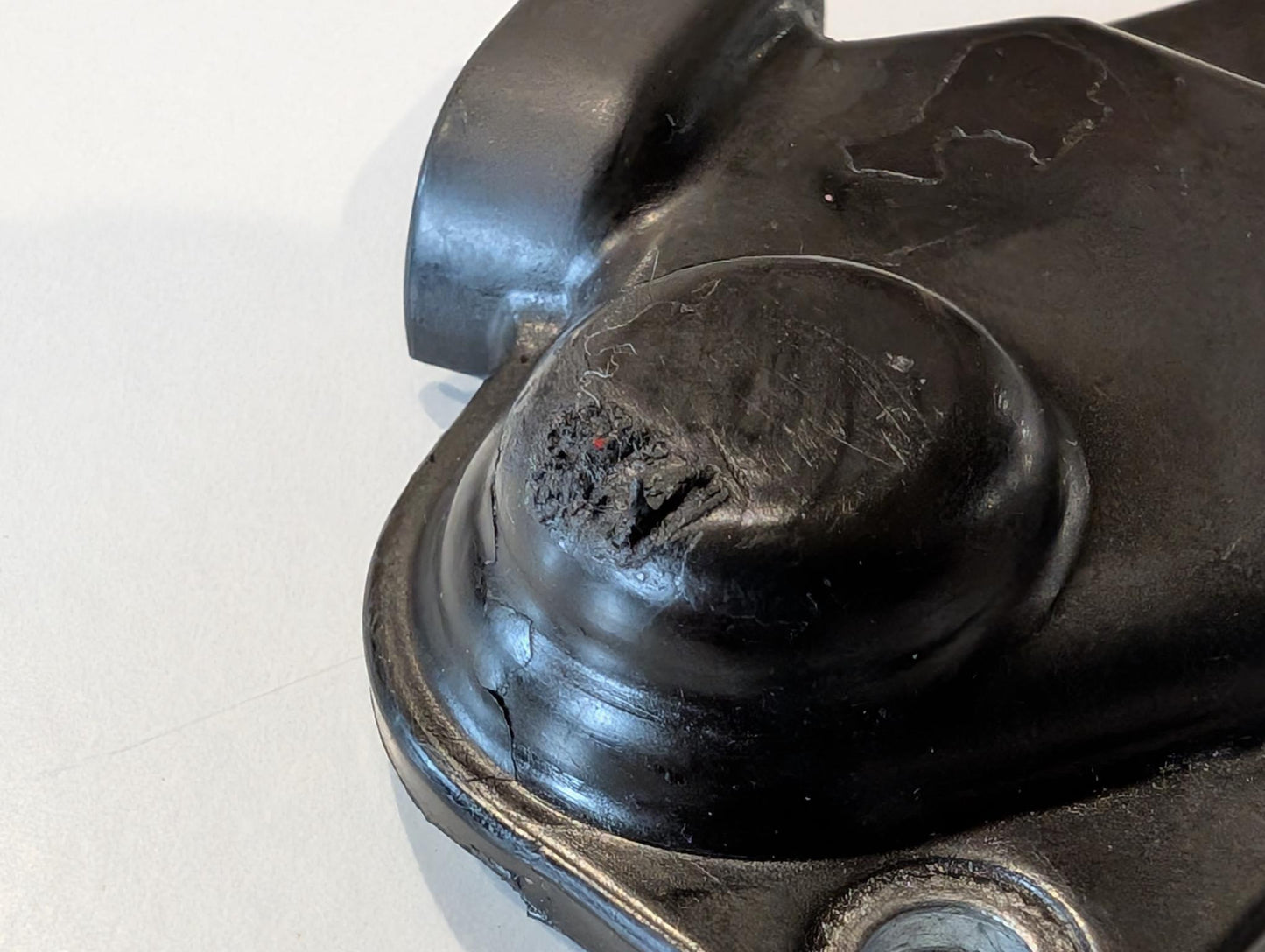 Yamaha XT600 43F Dekompressionsdeckel 5Y1-15417-01 schwarz mit Schrauben gebraucht