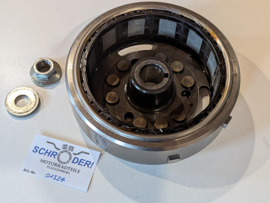 Yamaha XT600 43F Schwungrad Rotor Polrad 34L-81450-50 mit Mutter Scheibe gebraucht