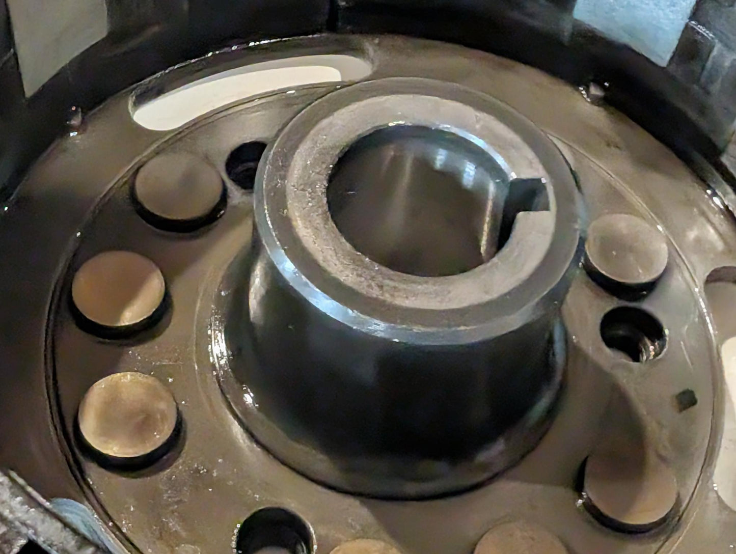 Yamaha XT600 43F Schwungrad Rotor Polrad 34L-81450-50 mit Mutter Scheibe gebraucht