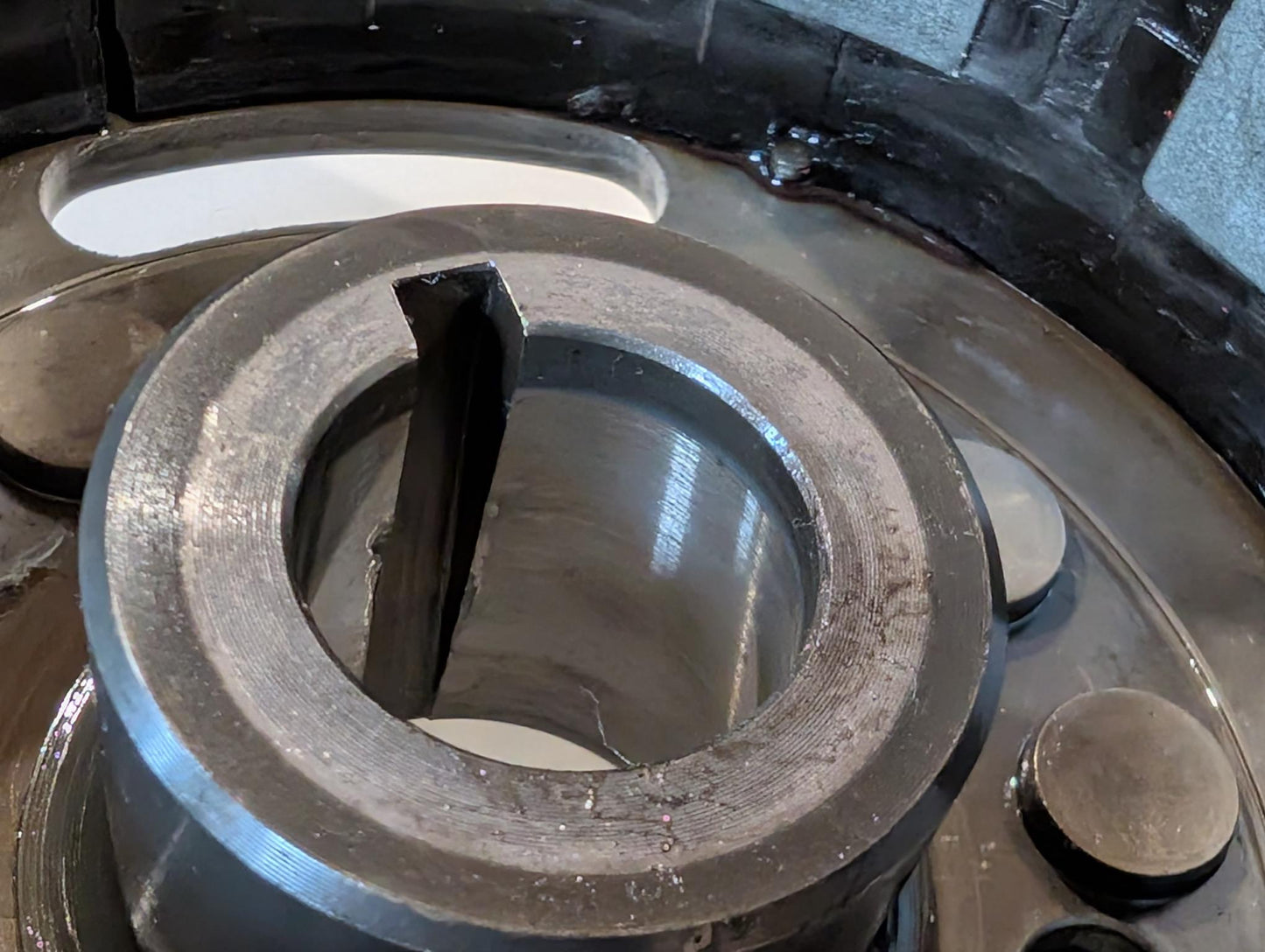 Yamaha XT600 43F Schwungrad Rotor Polrad 34L-81450-50 mit Mutter Scheibe gebraucht