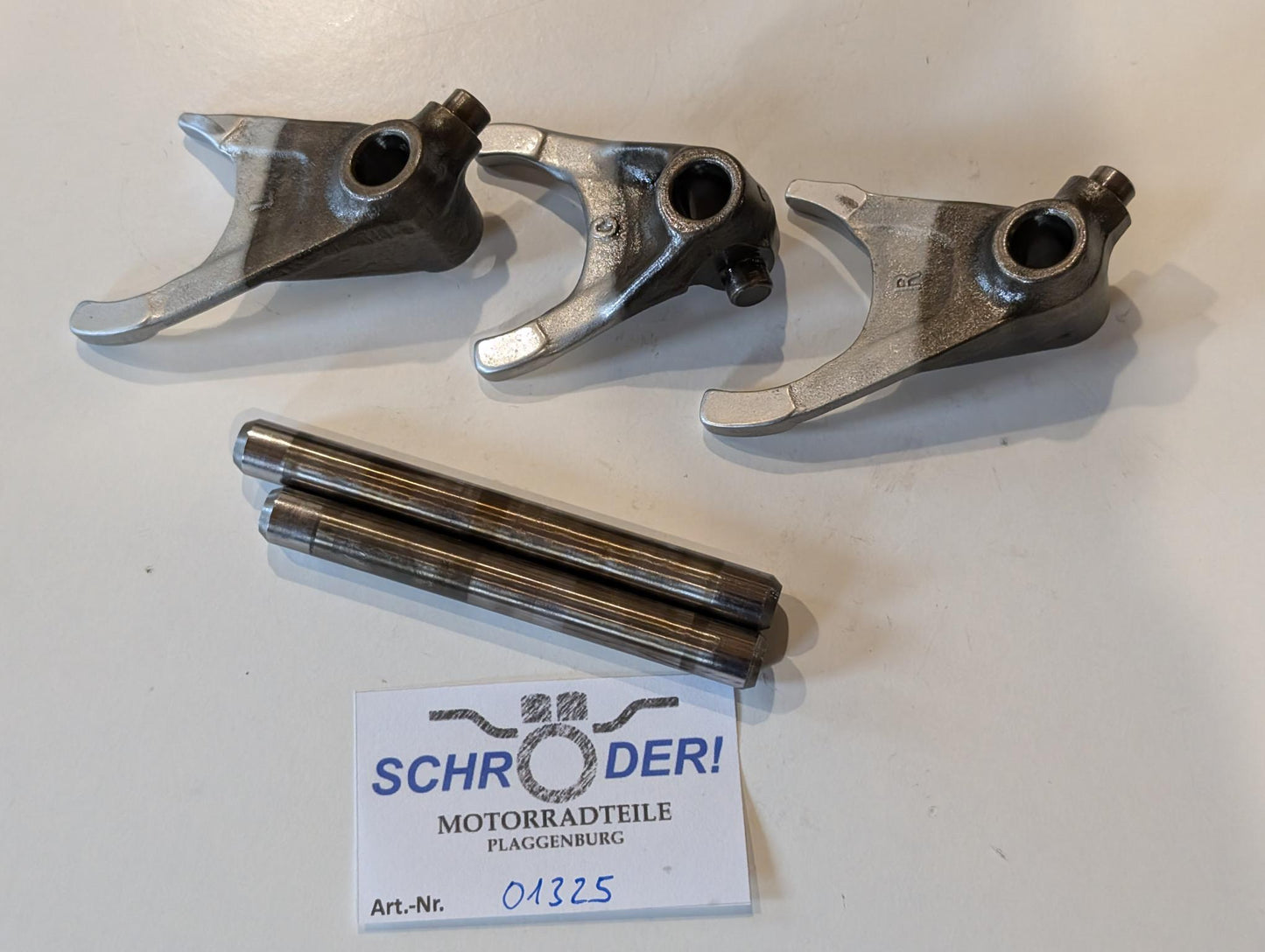 Yamaha XT600 43F Schaltgabeln 5Y1-18511-00 5Y1-18512-00 5Y1-18513-00 Schaltgabelwellen gebraucht