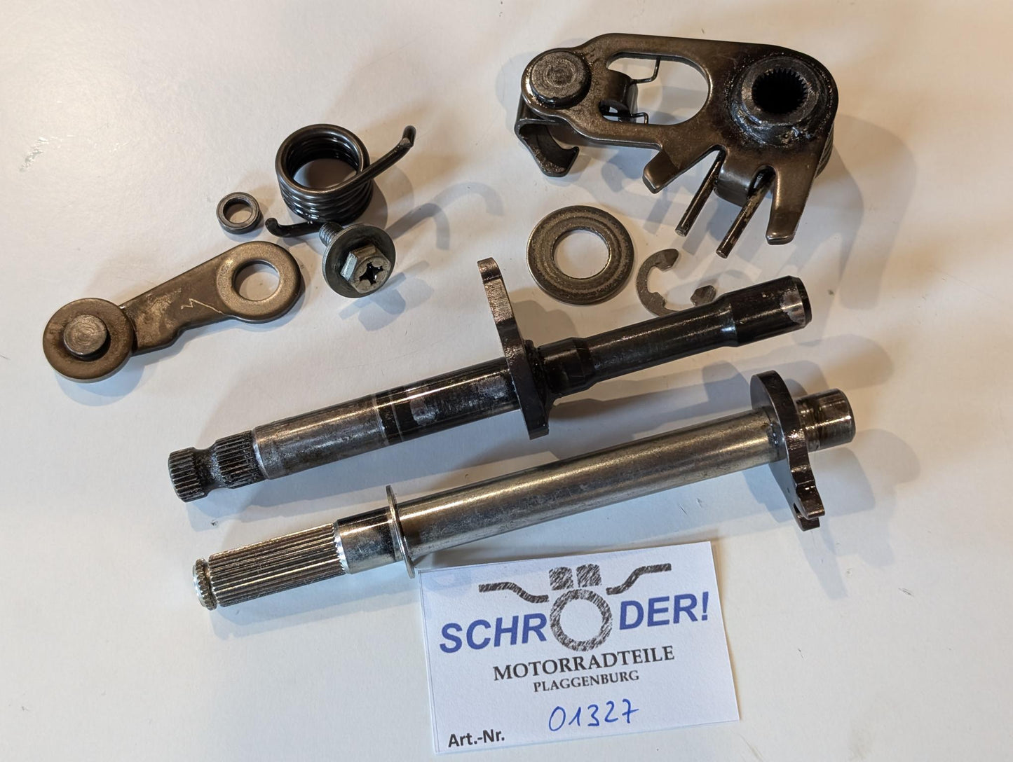Yamaha XT600 43F Schaltwelleneinheiten 43F-18102-01 5Y1-18101-01 Schalthebel 34K-18120-00 Anschlaghebeleinheit 34K-18140-00 gebraucht