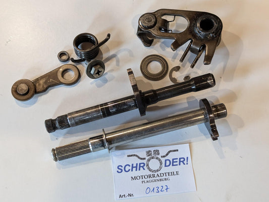 Yamaha XT600 43F Schaltwelleneinheiten 43F-18102-01 5Y1-18101-01 Schalthebel 34K-18120-00 Anschlaghebeleinheit 34K-18140-00 gebraucht
