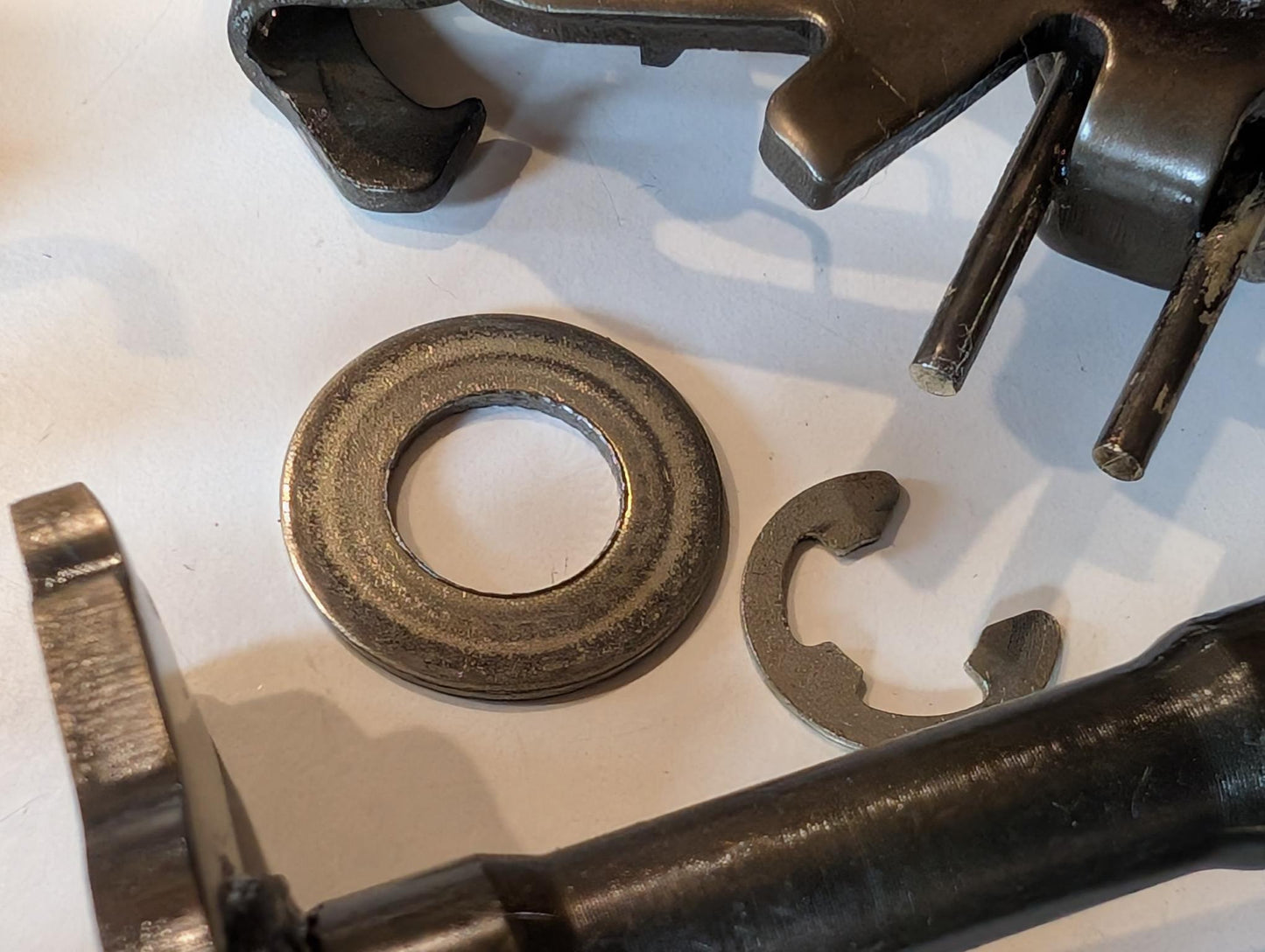 Yamaha XT600 43F Schaltwelleneinheiten 43F-18102-01 5Y1-18101-01 Schalthebel 34K-18120-00 Anschlaghebeleinheit 34K-18140-00 gebraucht