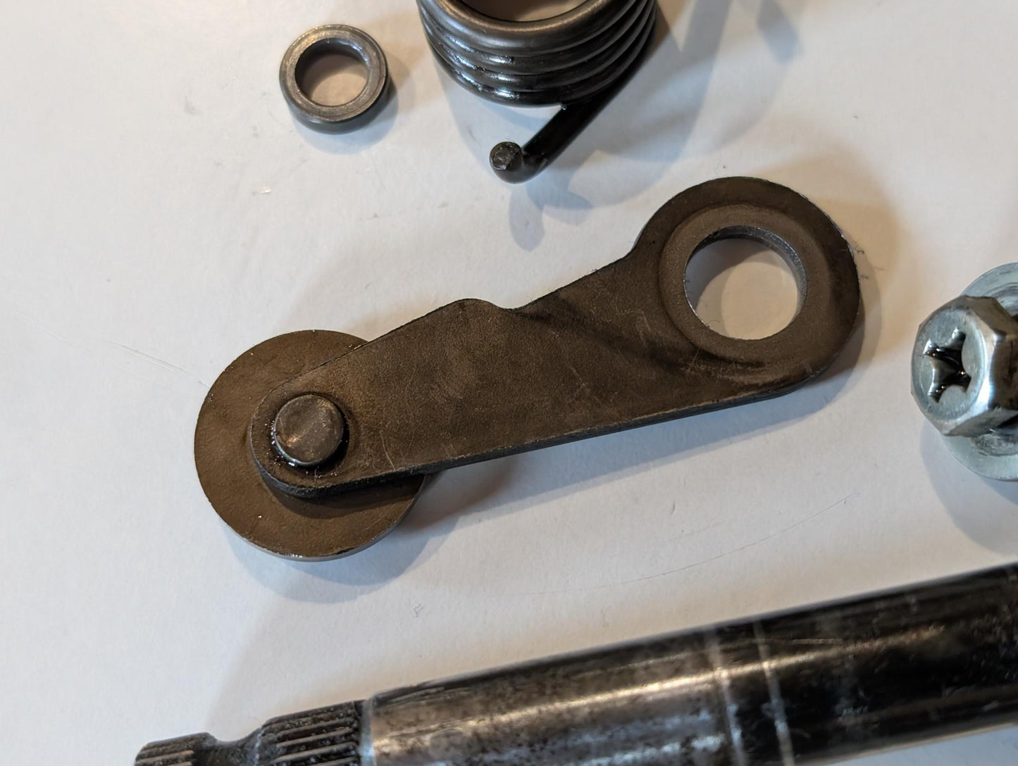 Yamaha XT600 43F Schaltwelleneinheiten 43F-18102-01 5Y1-18101-01 Schalthebel 34K-18120-00 Anschlaghebeleinheit 34K-18140-00 gebraucht