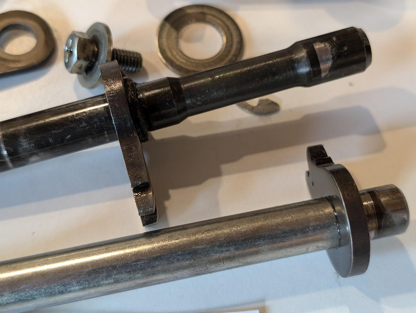 Yamaha XT600 43F Schaltwelleneinheiten 43F-18102-01 5Y1-18101-01 Schalthebel 34K-18120-00 Anschlaghebeleinheit 34K-18140-00 gebraucht