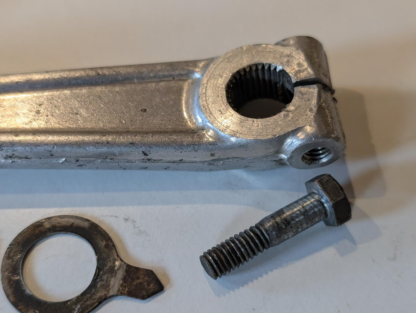 Yamaha XT600 43F Bremshebel Trommelbremse 34L-25355-00 Verschleißstandsanzeiger 4G0-2533A-00 gebraucht