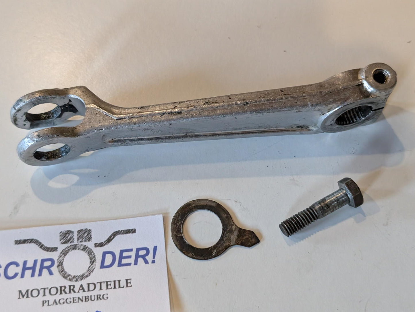 Yamaha XT600 43F Bremshebel Trommelbremse 34L-25355-00 Verschleißstandsanzeiger 4G0-2533A-00 gebraucht