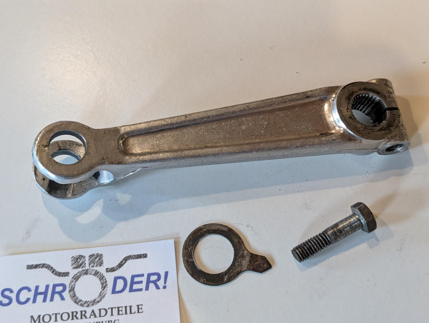 Yamaha XT600 43F Bremshebel Trommelbremse 34L-25355-00 Verschleißstandsanzeiger 4G0-2533A-00 gebraucht