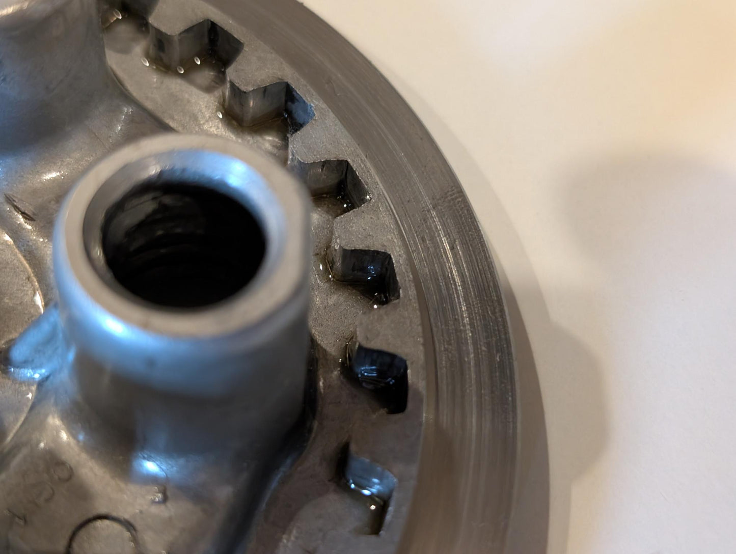 Yamaha XT600 43F Kupplungskorb 34K-16150-00 Kupplungsnabe 34K-16371-00 Druckplatte 5Y1-16351-00 Primärantrieb komplett, gebraucht