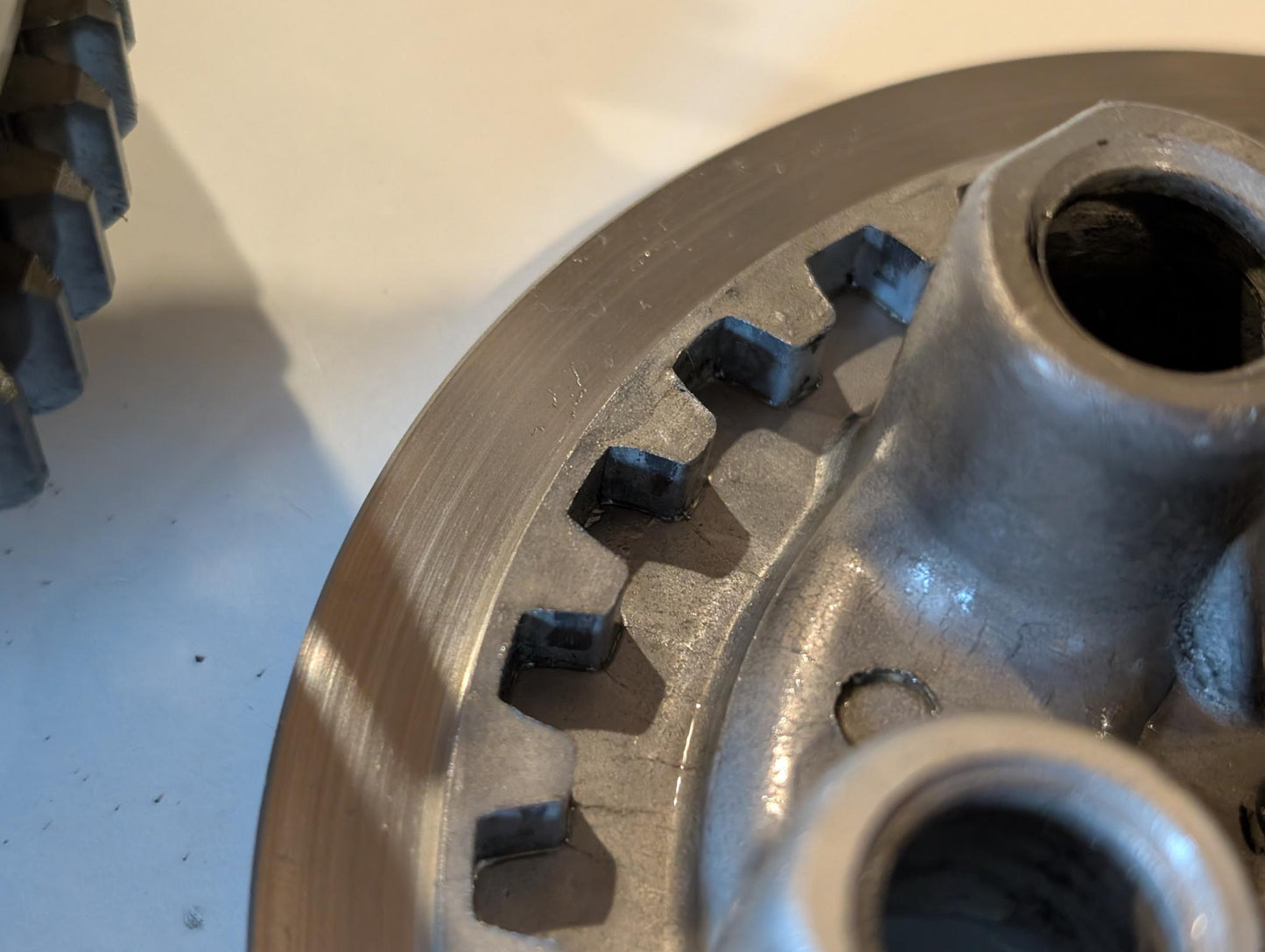 Yamaha XT600 43F Kupplungskorb 34K-16150-00 Kupplungsnabe 34K-16371-00 Druckplatte 5Y1-16351-00 Primärantrieb komplett, gebraucht