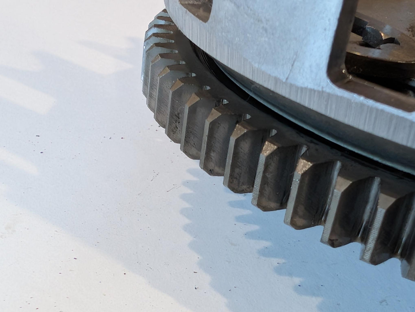 Yamaha XT600 43F Kupplungskorb 34K-16150-00 Kupplungsnabe 34K-16371-00 Druckplatte 5Y1-16351-00 Primärantrieb komplett, gebraucht