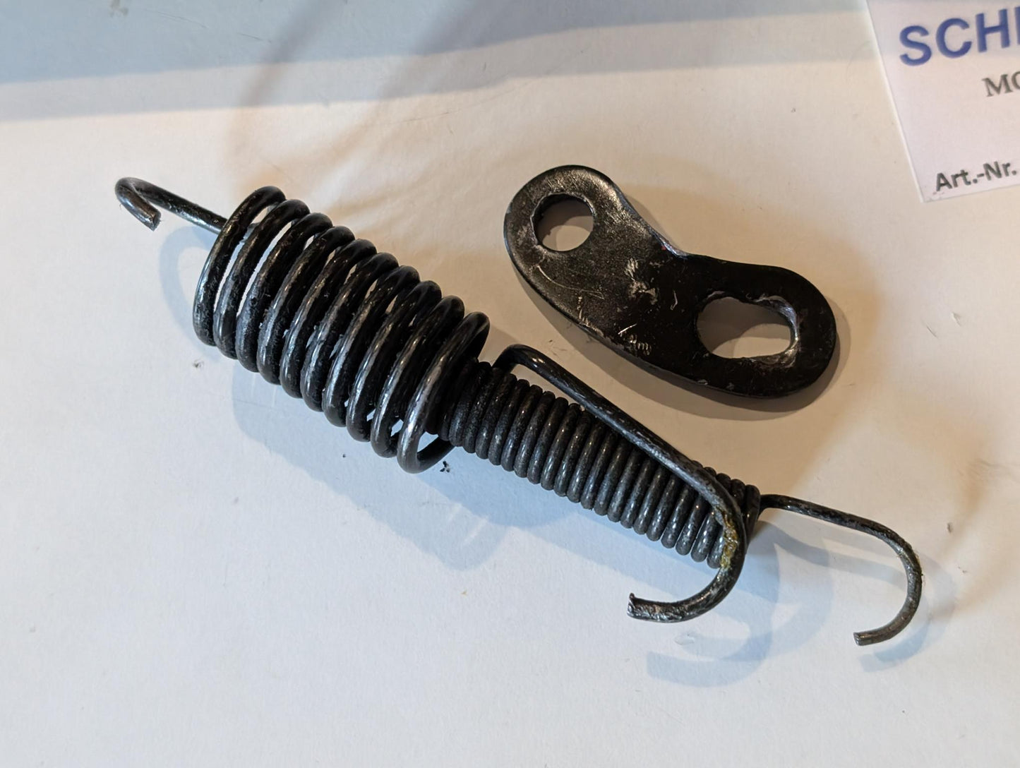 Yamaha XT600 43F Seitenständer 55W-27311-00 mit Hebel 3Y3-27315-00 Federn und Schraube, gebraucht