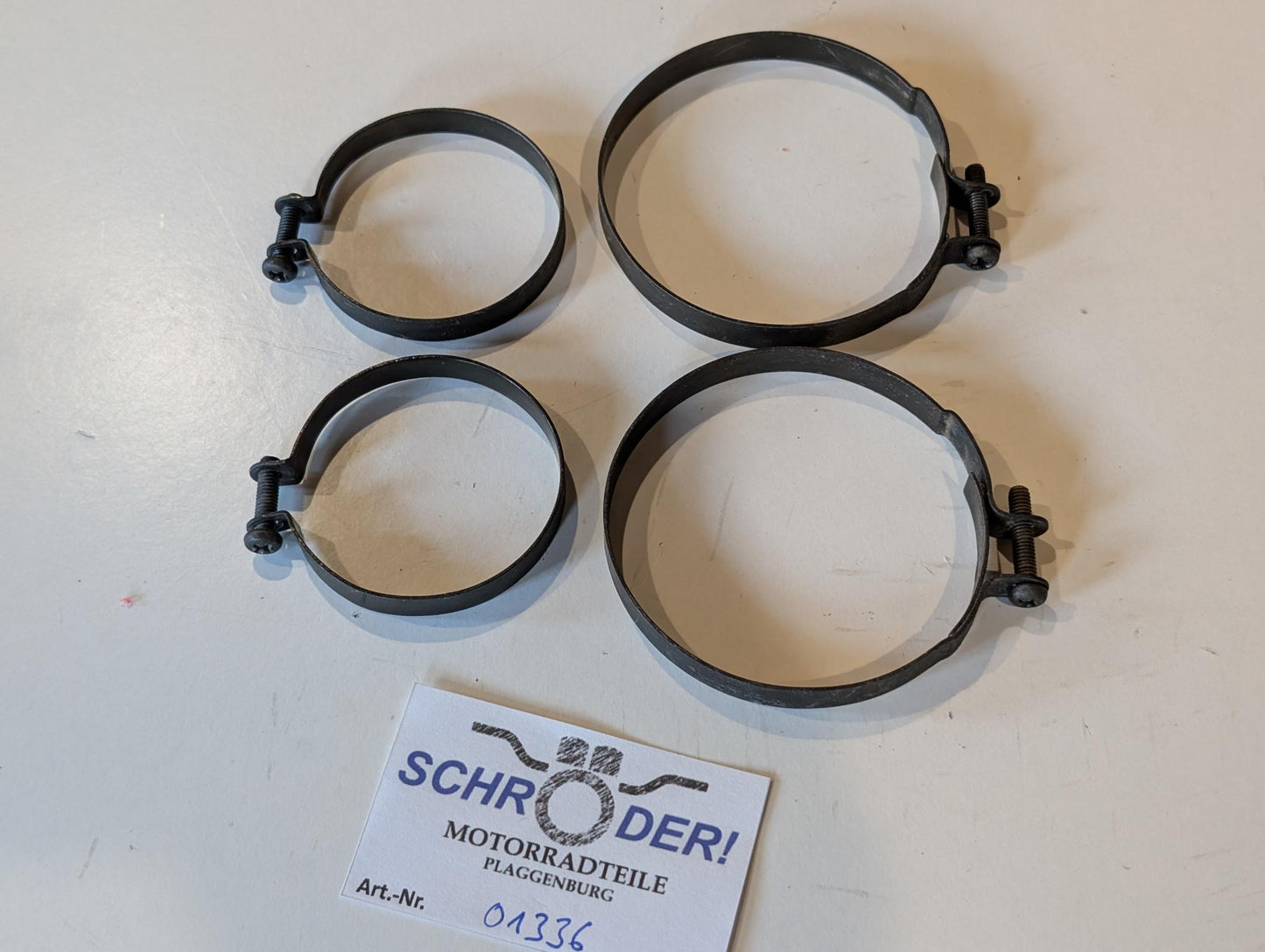 Yamaha XT600 43F Original Schellen Faltenbälge oben 43M-23192-L0 unten 43M-23489-L0 gebraucht