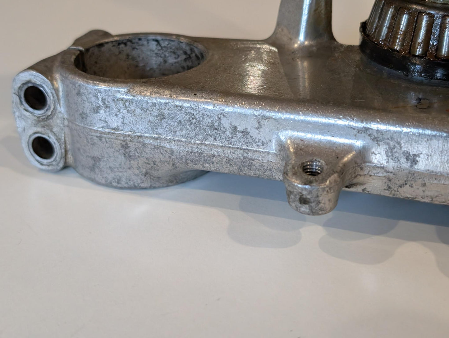 Yamaha XT600 43F Gabelbrücke untere Konsole 43F-23340-30-39 Deckel 1W1-23416-00 Mutter 90179-25033 gebraucht