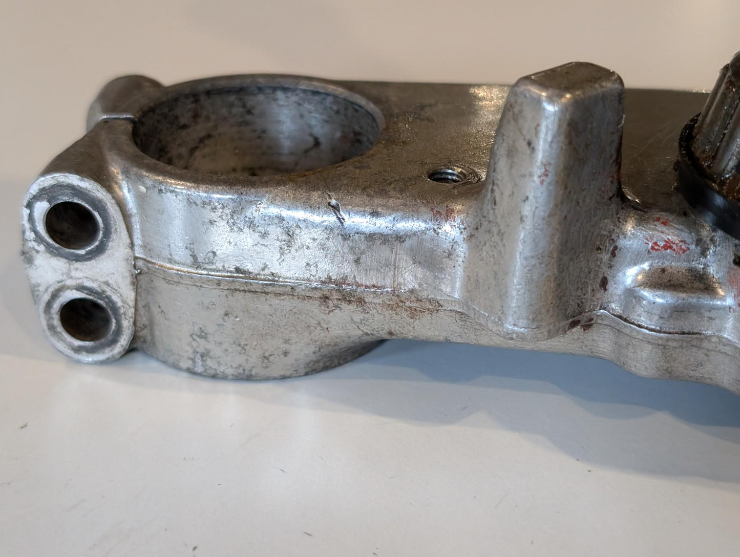 Yamaha XT600 43F Gabelbrücke untere Konsole 43F-23340-30-39 Deckel 1W1-23416-00 Mutter 90179-25033 gebraucht