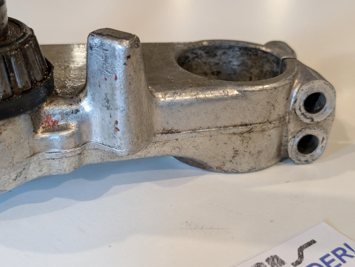 Yamaha XT600 43F Gabelbrücke untere Konsole 43F-23340-30-39 Deckel 1W1-23416-00 Mutter 90179-25033 gebraucht