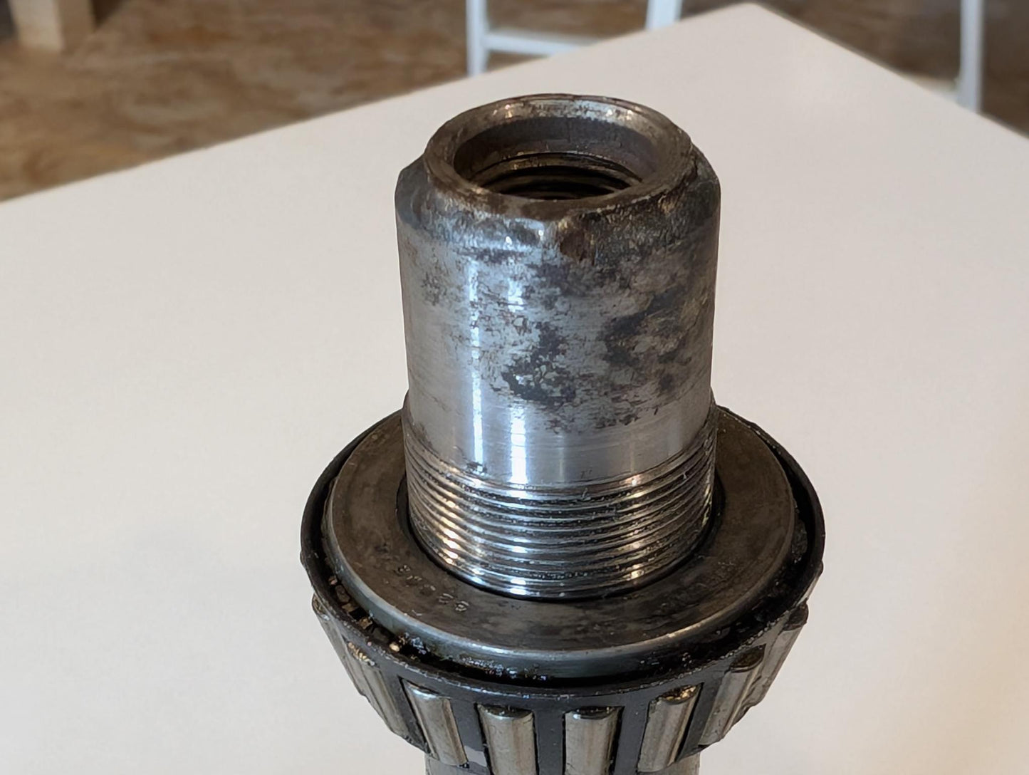 Yamaha XT600 43F Gabelbrücke untere Konsole 43F-23340-30-39 Deckel 1W1-23416-00 Mutter 90179-25033 gebraucht