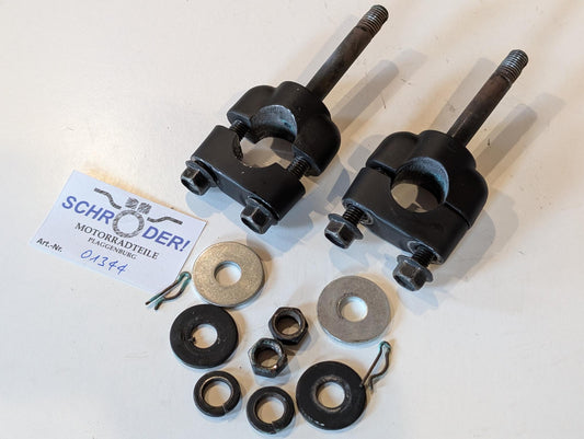 Yamaha XT600 43F Lenkerhalter 1E6-23441-00 3Y6-23442-00-98 Schraube 95826-08035 gebraucht