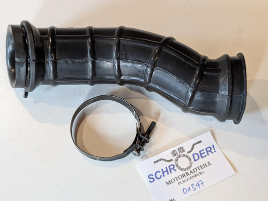 Yamaha XT600 43F Ansaugschlauch 43F-14454-00 Ansaubstutzen Verbindungsrohr rechts mit Schelle gebraucht