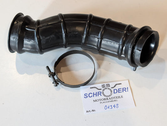 Yamaha XT600 43F Ansaugschlauch 43F-14453-00 Ansaubstutzen Verbindungsrohr links mit Schelle gebraucht