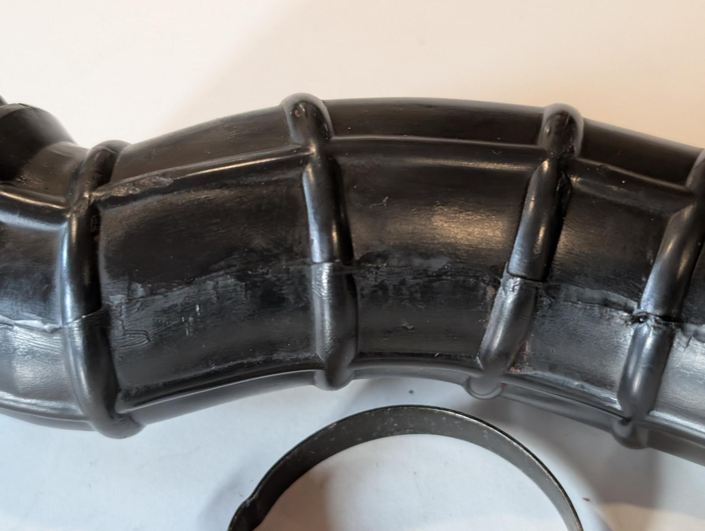 Yamaha XT600 43F Ansaugschlauch 43F-14453-00 Ansaubstutzen Verbindungsrohr links mit Schelle gebraucht