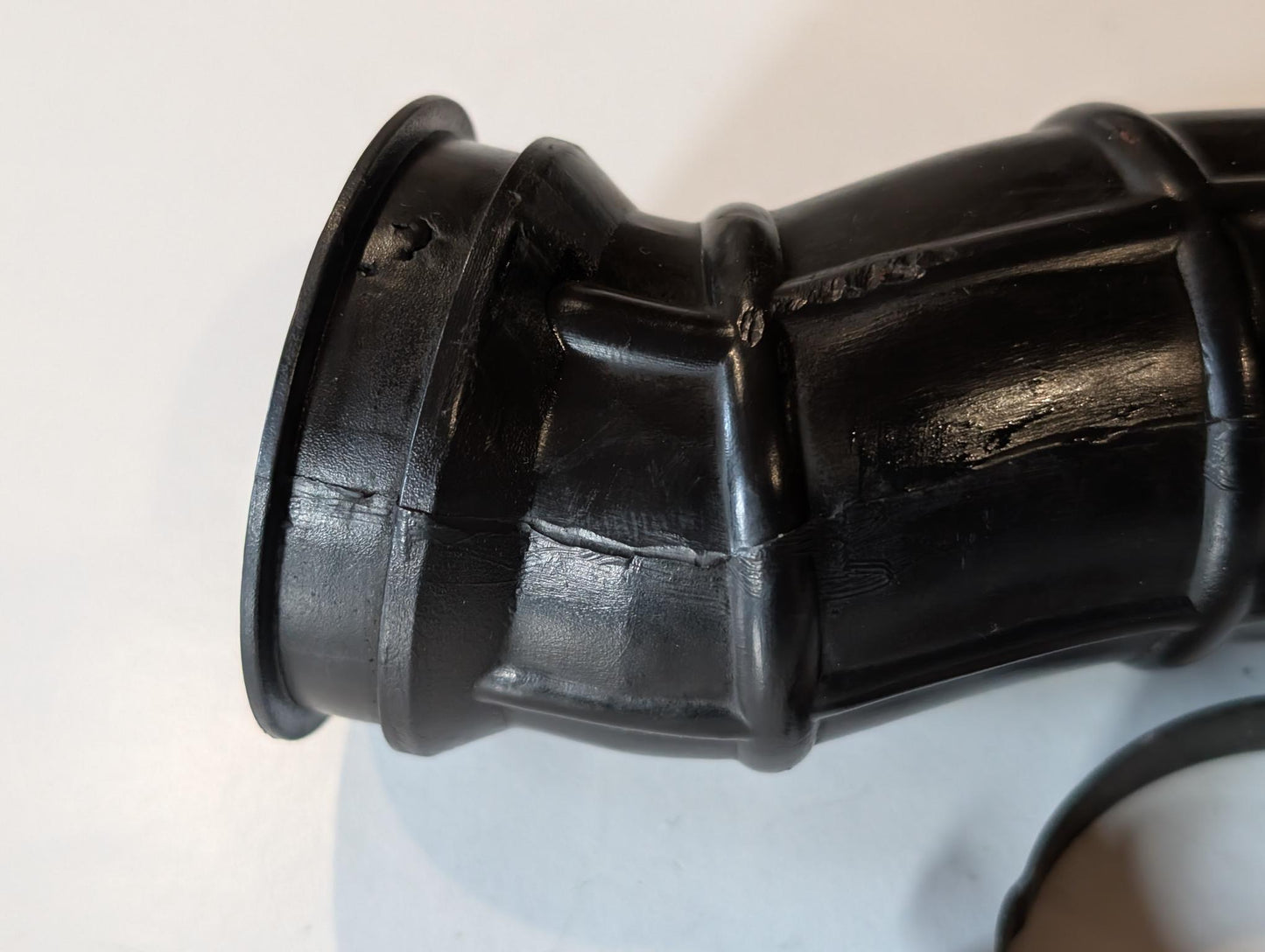 Yamaha XT600 43F Ansaugschlauch 43F-14453-00 Ansaubstutzen Verbindungsrohr links mit Schelle gebraucht