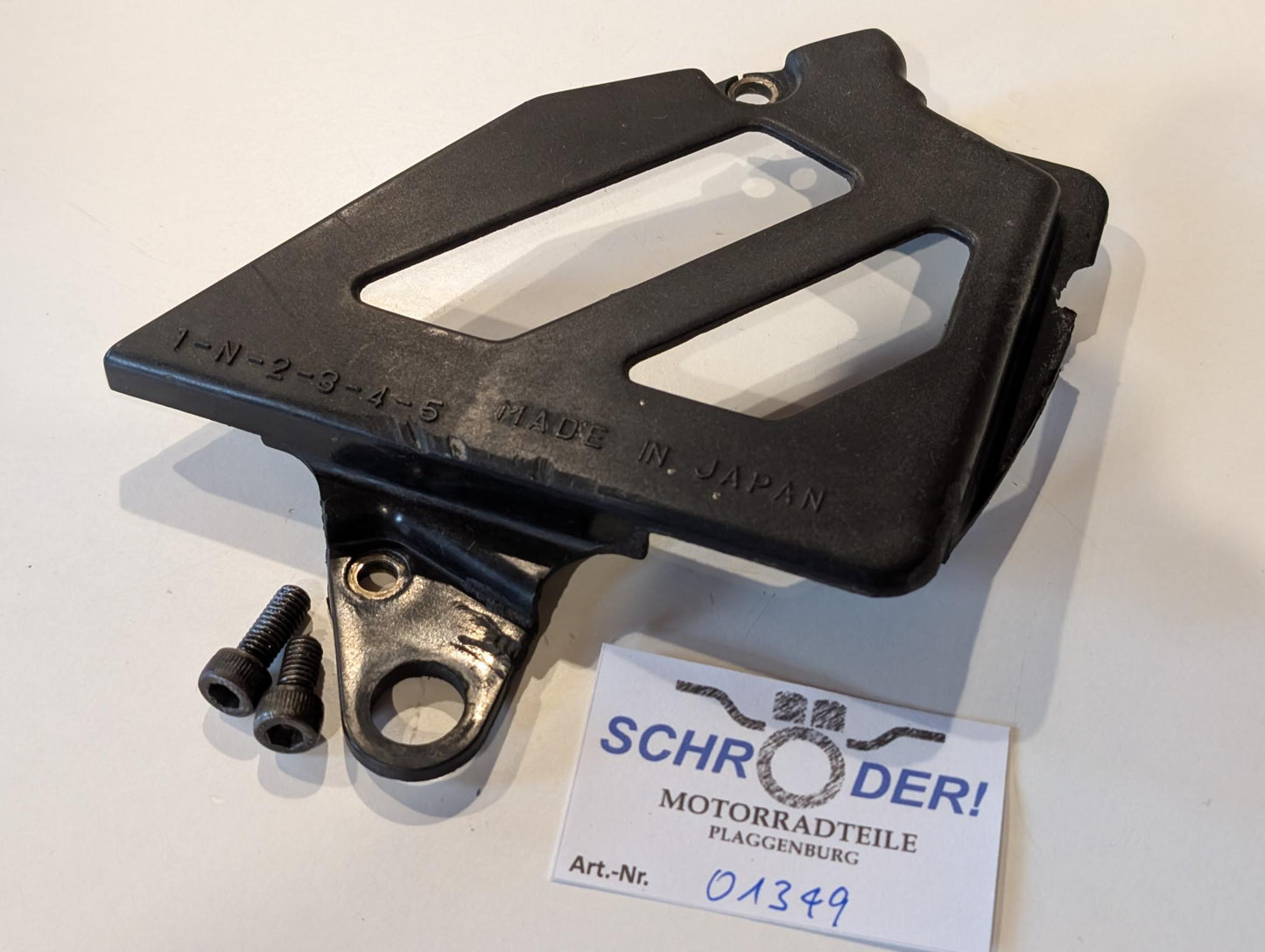 Yamaha XT600 43F Motordeckel 5Y1-15421-01 Kettenritzel Abdeckung Kurbelgehäuse schwarz