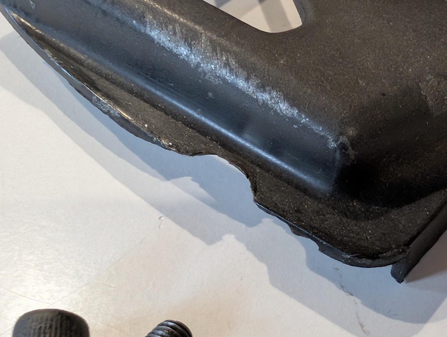 Yamaha XT600 43F Motordeckel 5Y1-15421-01 Kettenritzel Abdeckung Kurbelgehäuse schwarz