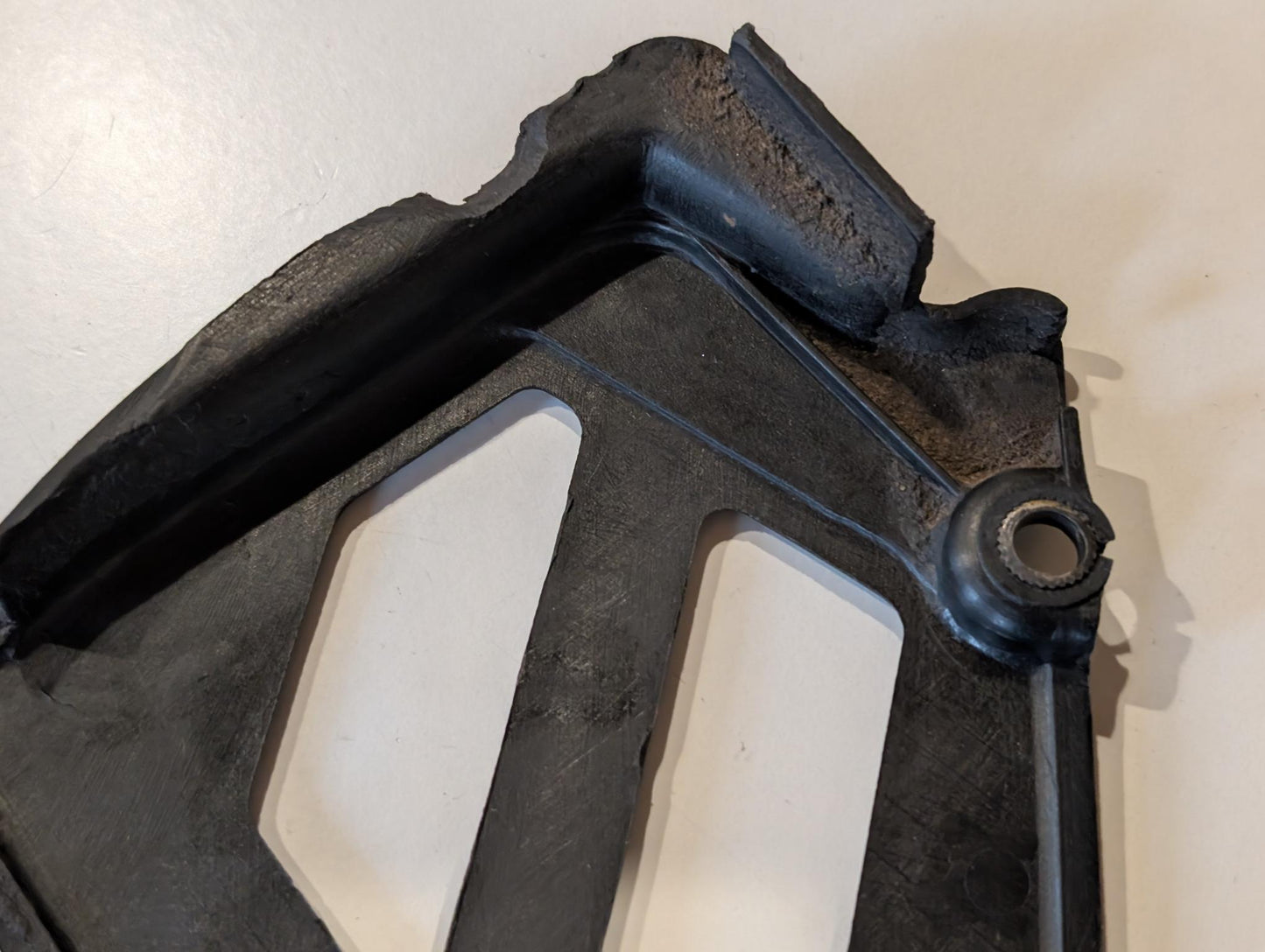 Yamaha XT600 43F Motordeckel 5Y1-15421-01 Kettenritzel Abdeckung Kurbelgehäuse schwarz