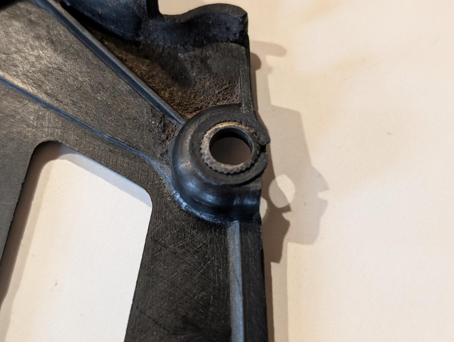 Yamaha XT600 43F Motordeckel 5Y1-15421-01 Kettenritzel Abdeckung Kurbelgehäuse schwarz