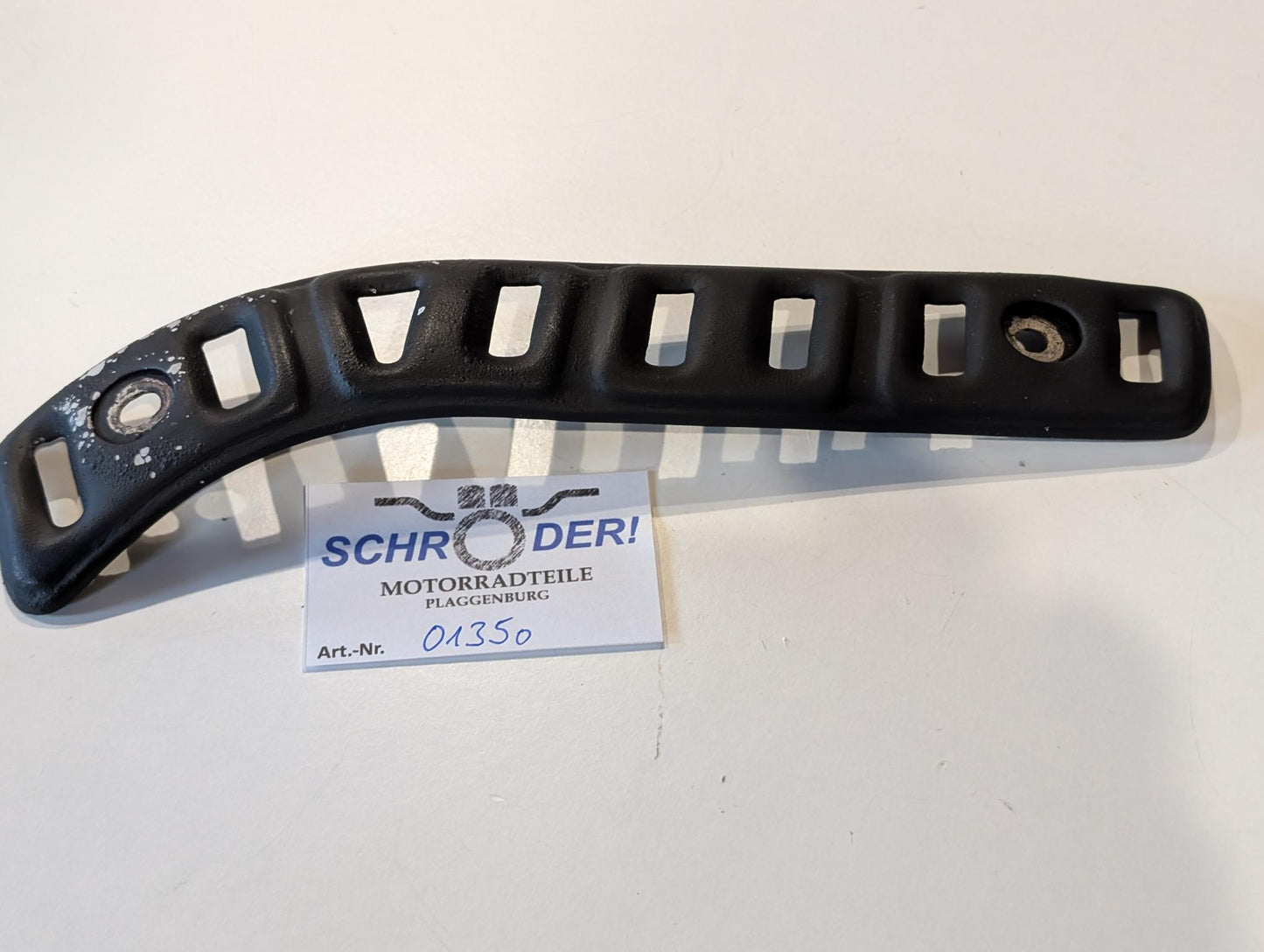 Yamaha XT600 43F Hitzeblech 34K-14628-00 Hitzeschutz Krümmer Auspuff, gebraucht