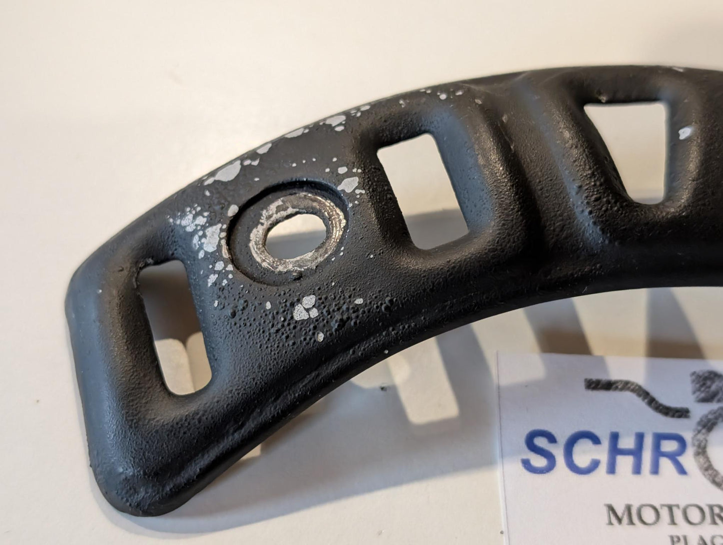 Yamaha XT600 43F Hitzeblech 34K-14628-00 Hitzeschutz Krümmer Auspuff, gebraucht